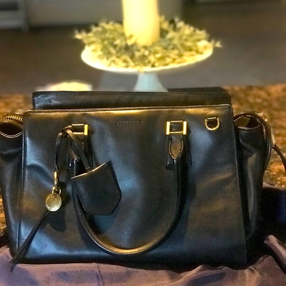 Cole Haan Black Leather Purse